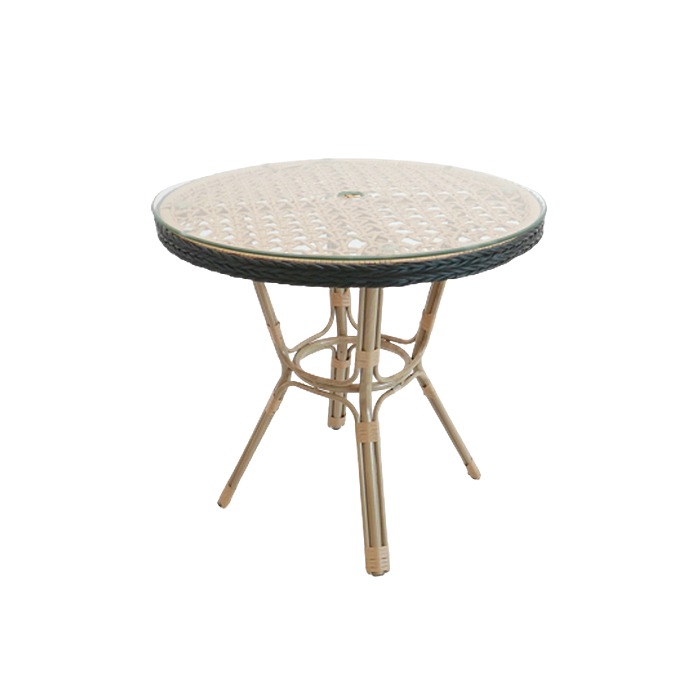 빈츠 라탄 테이블 인테리어 업소용 디자인 카페 탁자 IM