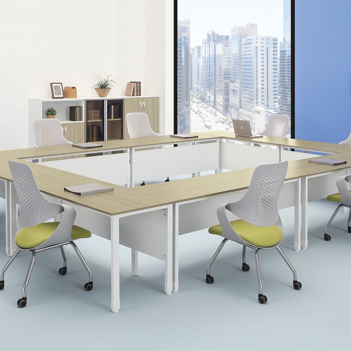 디에프 연결식 회의용 테이블 사무실 책상 탁자 회의실