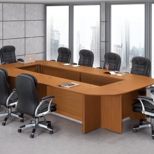 OAT 연결식 회의테이블 골든티크 사무용 탁자 사무실